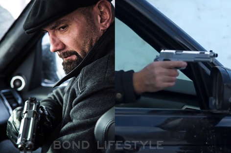 mr hinx dave bautista gun arsenal firearms af2011 dueller prismatic