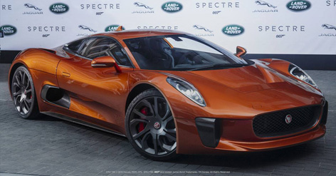 spectre jaguar x-c75 frankfurt motor show