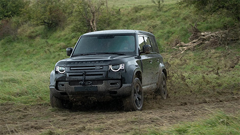 Land Rover New Defender No Time To Die advertisement commercial tv