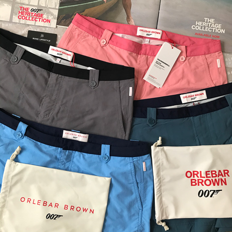 orlebar brown thunderball shorts new colors