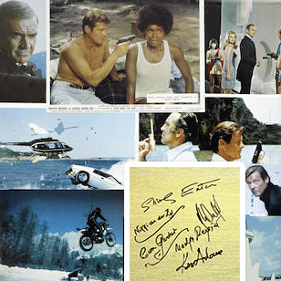 James Bond collectibles at upcoming Bonhams Auctions