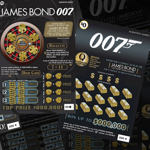 Scientific Games announced that 22 US and international lotteries are launching its new James Bond 007 licensed games