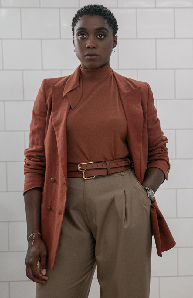 photo © Danjaq LLC, MGM, United Artists Lashana Lynch as Nomi in No Time To Die