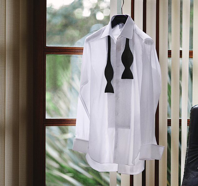 photo © Turnbull & Asser Turnbull & Asser Die Another Day Tuxedo Shirt