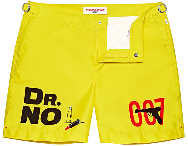 photo © Orlebar Brown | Artwork 1962 by Joseph Caroff Orlebar Brown Dr No Photographic Print Bulldog Swim Shorts