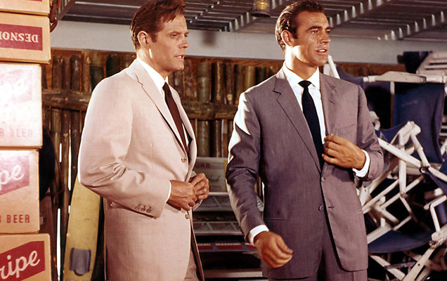 photo © EON, United Artists James Bond (Sean Connery) and Felix Leiter (Jack Lord) in Dr. No.