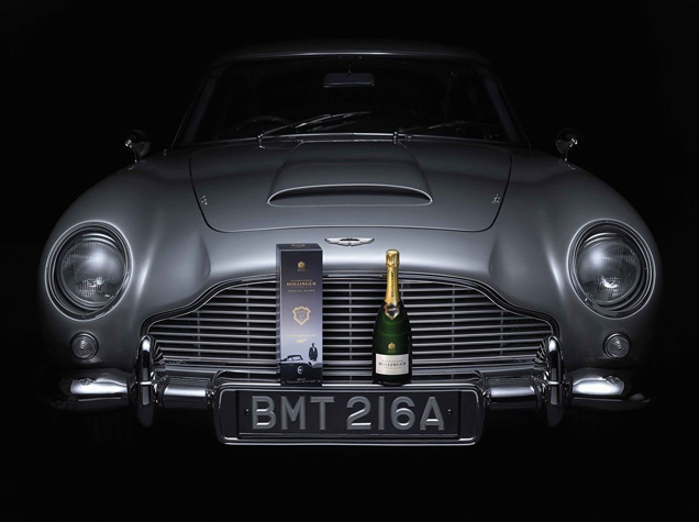 photo © Greg Williams for Bollinger Champagne Bollinger Special Cuvée 007 Limited Edition