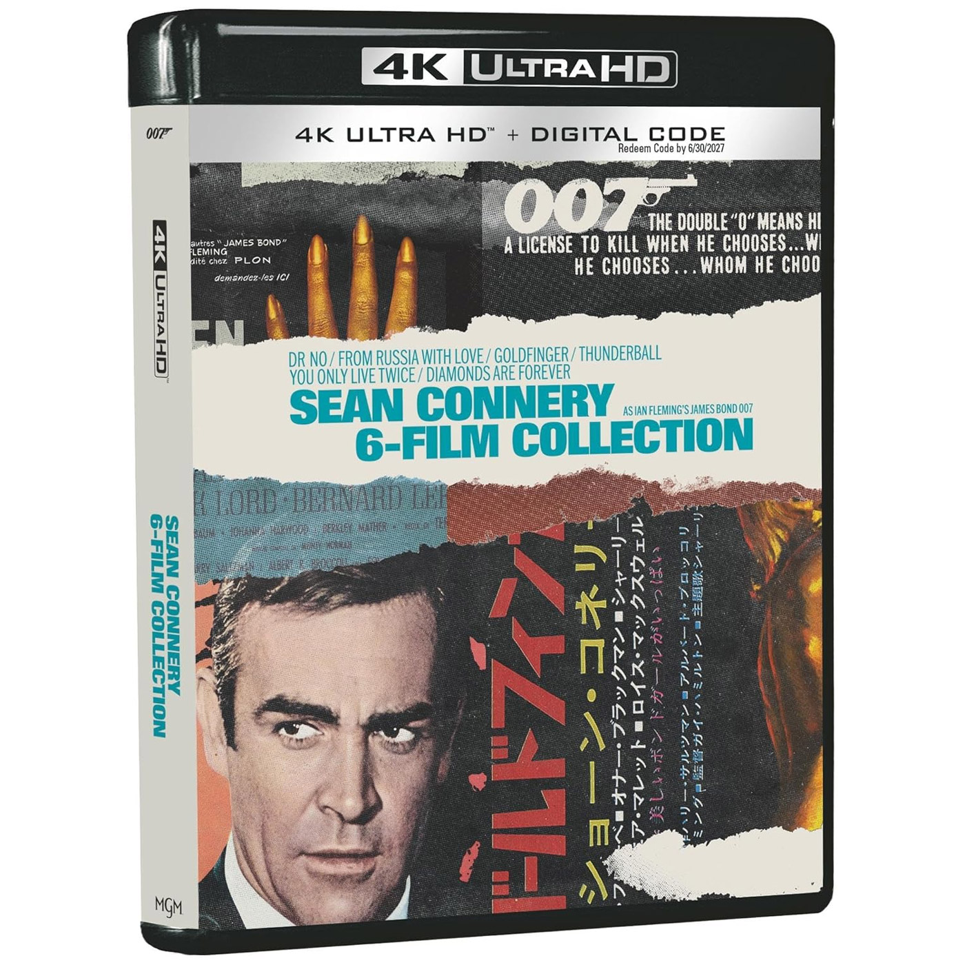 007 James Bond Sean Connery 6-Film Collection standard edition